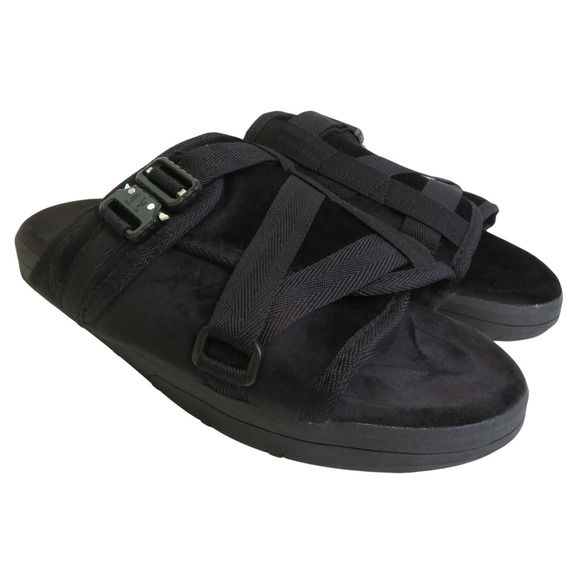 New DRACO Remastered Phantom Black Men's Sz 7-8 EU 40-41 Sandals Slides - Picture 1 of 7